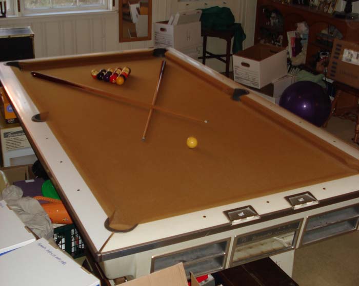 Value of 8 ft Brunswick Celebrity Model HY?